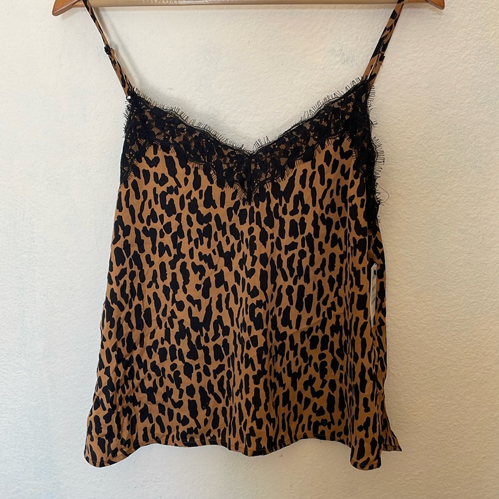 NEW WITH TAGS: BP Nordstrom leopard top.